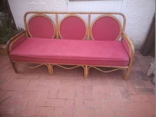 Sofa italiano bambu 1800 €