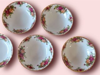 6 Cuencos Royal Albert Old Country Roses 16cm