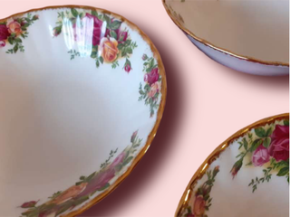 6 Cuencos Royal Albert Old Country Roses 16cm