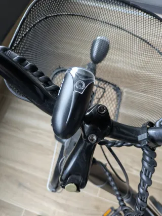 Bici Eléctrica Urbana Negra