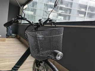 Bici Eléctrica Urbana Negra