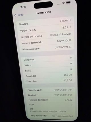 iPhone 14 Pro Max 256GB Viola