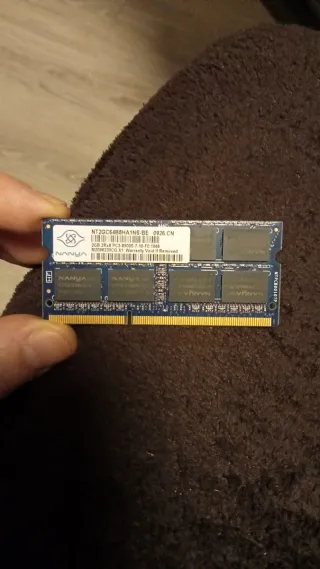 Memoria RAM 2GB DDR3 para Portátil