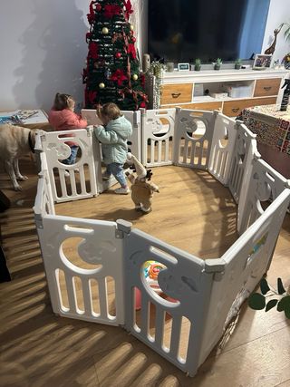 Parque infantil/corralito plegable 150x150cm