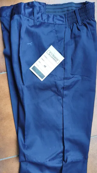 Pantalón de trabajo azul