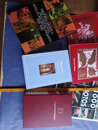 Lote Libros Historia, Sellos, Motos