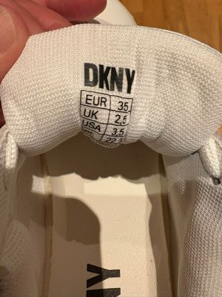 Deportivas DKNY Blancas Unisex Sin Uso
