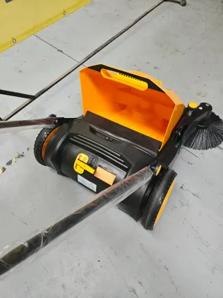 Barredora manual con filtro