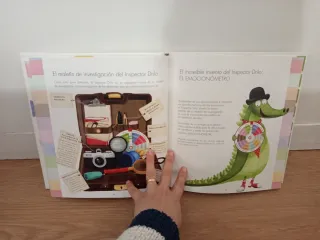 Libro infantil  El emocionómetro del inspector Dri