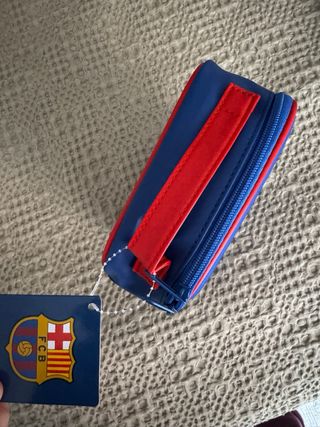 Neceser FC Barcelona Azul y Rojo