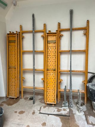 Andamio de obra