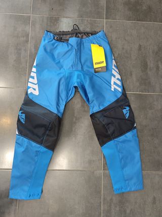 Pantalón Enduro Thor Sector Azul