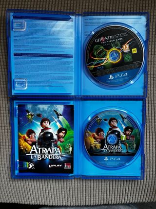 PS4 Slim con 2 mandos y 2 juegos