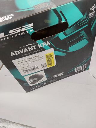 LS2, Casco Moto Modular ADVANT Solid Matt Black,