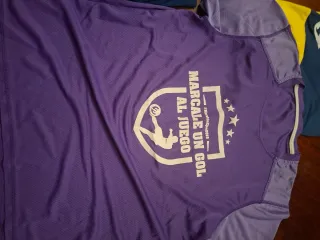 Lote 5 Camisetas Fútbol Talla L