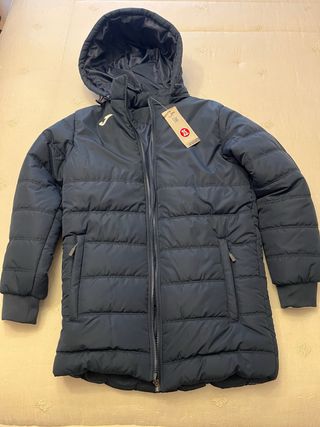 Cazadora Joma azul con capucha