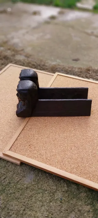 Pareja Morillos Hierro Fundido