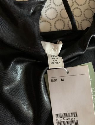 Vestido largo negro Nochevieja