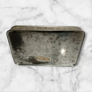 Raro contenitore antico 3D Teniers G. B. C. Belgiu