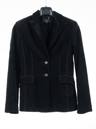 Blazer Pana Negra Mango Talla 38