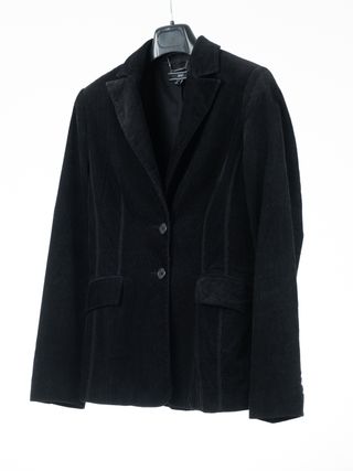 Blazer Pana Negra Mango Talla 38