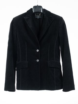 Blazer Pana Negra Mango Talla 38