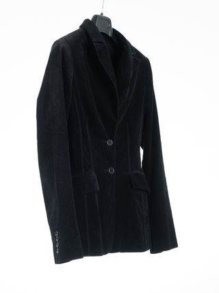 Blazer Pana Negra Mango Talla 38