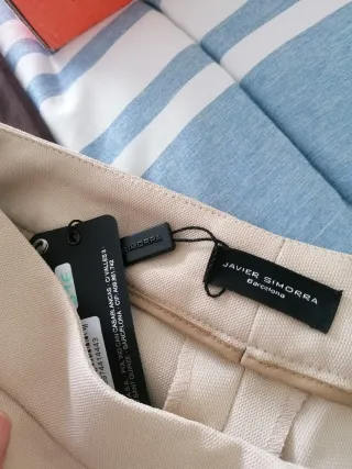 Pantalón Javier Simorra Beige