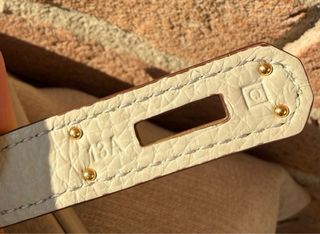 Hermès Birkin 35 Togo Pelle Beige Oro