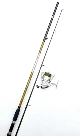 EQUIPO SPINNING, PESCA RIO, MAR, CAÑA SPINNING