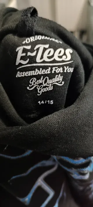 Felpa ragazzo con fulmini