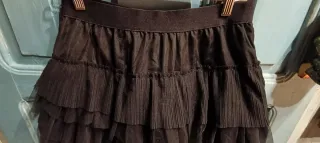 Minifalda tul volantes Sivian Heach XS