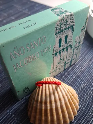 Moneda Plata Año Santo 1993 - 2000 PTAS