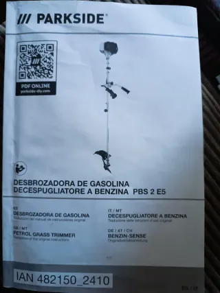 Desbrozadora de gasolina Parkside