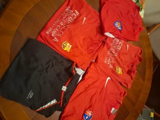 Lote 5 Camisetas Fútbol Talla M