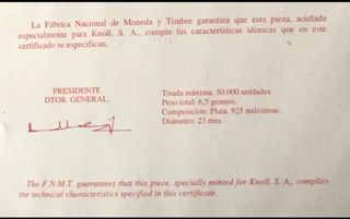 2 Monedas Plata ECU 1989 Estuche Original