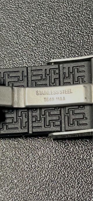 CORREA DE CAUCHO NEGRA TISSOT/NUEVA