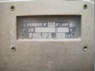 Radio Philips B4E25A Vintage