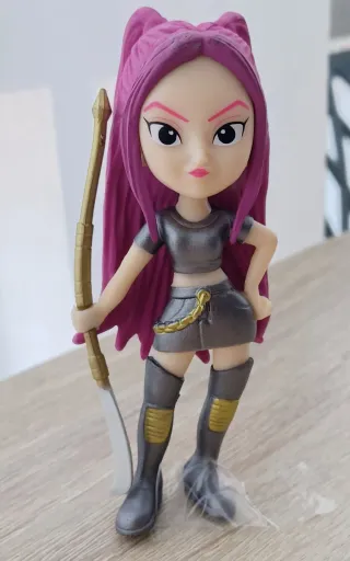 Set 3 Muñecas K-Pop Demon Hunters Ropa plateada