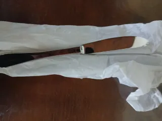 Set di posate in metallo 12 cucchiai, forchetta e coltello