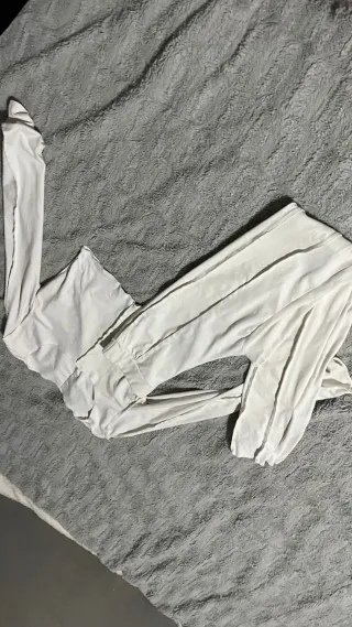 Conjunto Maya y Top Blanco