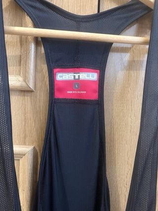 Culotte Castelli Negro Talla L