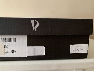 Botas altas de piel negras, marca Plumers T-39