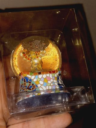 Globo de Neve Barcelona Antoni Gaudí