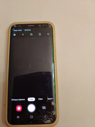 Samsung Galaxy S8 Nero Rotto