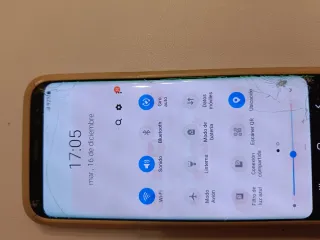 Samsung Galaxy S8 Nero Rotto