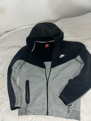 Chándal hombre negro y gris