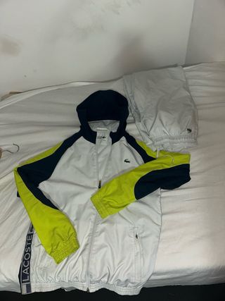 Chándal hombre negro y gris