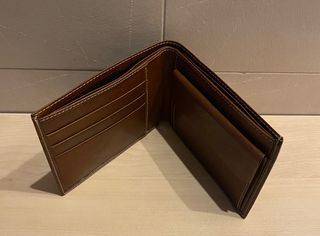 Portafogli uomo LG in pelle marrone