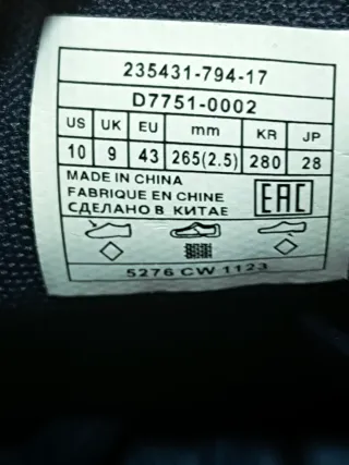 Zapatillas Levi's Talla 43